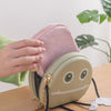 Plush Cloth Sanitary Napkin Storage Bag Sanitary Pad Storage Bag(Pink)