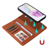 For Samsung Galaxy A36 5G BETOPNICE BN-005 2 in 1 Detachable Imitate Genuine Leather Phone Case(Brown)