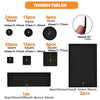 93 in 1 EVA Self Adhesive Anti Slip Furniture Leg Pads Set