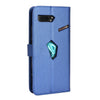 For Asus ROG Phone II ZS660KL Diamond Texture Leather Phone Case(Blue)