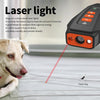 Ultrasonic Anti Barking Device with LED & Laser | Black+Orange