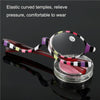 Makeup Presbyopic Glasses Multicolored Rotatable Magnifying Glass Single Piece Reading Glass, Degree: +200