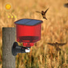 Solar Sound & Light Alarm with Recording (Red)