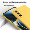 For Samsung Galaxy A26 5G Pure Color Liquid Silicone Shockproof Full Coverage Phone Case(Yellow)