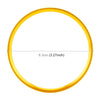 Car Auto Steering Wheel Ring Cover Trim Sticker Decoration for Audi A4L / A3 / A5 2017-2019(Gold)