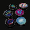 Colorful Luminous Galaxy Star Stainless Steel Rotary Gyro Fingertip Anti Stress Toys(Stars Shine Brightly)