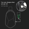 BANGE Chest Bag Men Shoulder Bag Hard Shell Polyhedron Messenger Bag (Black)