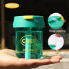 300ml Mini Children Water Mug Leakage-proof Student Plastic Portable Straw Cup(Green)