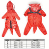 Small Dog Raincoat with Harness & Leash (Black)