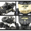 HD6241 1:16 Mountain-climbing Bigfoot Four-wheel Children Remote-controlled Off-road Vehicle Toy(Black)