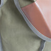 Outdoor Travel Storage Bag Mountain Bike Bicycle Canvas Backpack(Khaki)