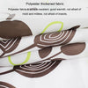 120x200cm Leaf Printed Waterproof Shower Curtain Thickened Polyester Bathroom Curtain Cloth