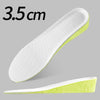 Sports Shock-absorbing Breathable Sweat-absorbing Inner Heightening Insole, Size: 43-44(3.5cm)