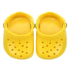 Small Dog Shoes, Rubber Paw Protection Boots, Yellow, 2pcs