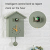 T60 Cuckoo Clock The Bird Reports On The Hour Clock, Colour: White