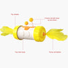 Interactive Cat Tumbler Toy with Feather & Balls (Lake Blue)