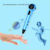 Astronaut 3D Printing Pen Low Temperature Intelligent Wireless Stereo Graffiti Painting Children 3D Brush, Battery Capacity:1000 mAH(White)