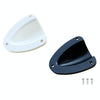 Marine Plastic Air Outlet Vents Water Outlet Cover Caps, Color: Large Black