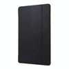 For Samsung Galaxy Tab S8 / Tab S7 Silk Texture Flip Leather Tablet Case(Black)