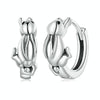 Sterling Silver S925 Cute Bunny Women Earrings