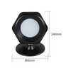JSK-C38 Rechargeable Double Side Lighted Magnetic Wall Lamp Remote Control Night Light(White)