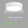 Oval 20W 85-265V 2400LM LED Moisture-proof Lamp LED Wall Light (White)
