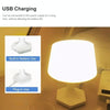 F806 USB White Light / Warm White Light Switch LED Desk Lamp (White)