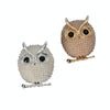 Pearl Brooches Owl Animal Brooches For Women(Gold)