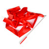 5 PCS 4 m Artistic Color Gymnastics Ribbon Dance Props Children Toys(Red)