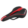 YAFEE YF-1018 Mountain Bike Saddle Bicycle Riding Saddle Bicycle Saddle(Black Red)