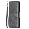 For Samsung Galaxy A26 5G Lambskin Texture Pure Color Flip Leather Phone Case(Black)