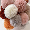 Hand-Woven Children Knitted Ear Protection Hat Autumn and Winter Thickened Baby Pineapple Grain Woolen Hat, Size: 48-53cm Head Circumference(Leather Pink)