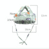 Baby Breathable Anti-fall Head Protective Cap Baby Protective Cap Toddler Bumper Cap, Spec: Gray Cloud