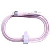 Nillkin 2.4A USB-C/Type-C to 8 Pin Silicone Data Cable, Length: 1.2m(Purple)