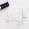 Portable Pearls Rack Crown Novelty Home Alloy Tools Stand Nail Art Brush Pen Holder(Silver)