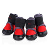Dog Boots Non-Slip Waterproof Red Size 60 (6cm)