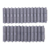 F2001 25 in 1 Perm Bar Styling Fluffy Perm Hair Clip Hair Salon Barber Shop Hairdressing Tools(Grey)