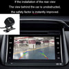 Universal Reversing Camera HD Wide Angle 12V Waterproof Starlight Night Vision Car Camera(Black)