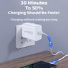 SDC-20W 2 in 1 PD 20W USB-C / Type-C Travel Charger + 3A PD3.0 USB-C / Type-C to 8 Pin Fast Charge Data Cable Set, Cable Length: 2m, EU Plug