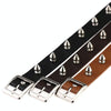 Punk Style Fashion Street Dance Rock Leather Rivet Necklace Collar, Random Color Delivery