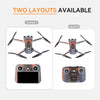 For DJI Mini 3 Pro Remote Control Body Sticker ,Spec: RC-N1 Without Screen(Domineering Eagle)