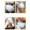 Cat Face Mask Pet Anti-Bite Anti-Licking Reathable Face Mask, Specification: M(Eye-opening)