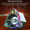 IT-02 Bluetooth 5.0 Mini Portable Computer RGB Wireless Bluetooth Speaker (Black)