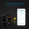 EX16 1.12 Inch FSTN LCD Full Angle Screen Display Sport Smart Watch, IP67 Waterproof, Support Pedometer / Stopwatch / Alarm / Notification Remind / Call Notify / Camera Remote Control / Calories Burned, Compatible with Android and iOS Phones(Red)