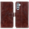 For Samsung Galaxy A36 5G Retro Crazy Horse Texture Leather Phone Case(Brown)