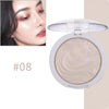 Highlighter Bronzer Brighten Powder for Face(08# Bird pattern)
