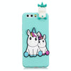 For Huawei P10 3D Cartoon Pattern Shockproof TPU Protective Case(Couple Unicorn)