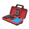 Desiontal LP-E6 Waterproof SD Card Holder Camera Battery Case(Black)