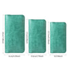 PU Flip Double Phone Card Slot Case, Size:17 x 9.5cm(Green)