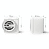 K1 Mini Desktop Computer Wired Speakers USB Subwoofer Speaker, Color: Standard Edition Light Blue